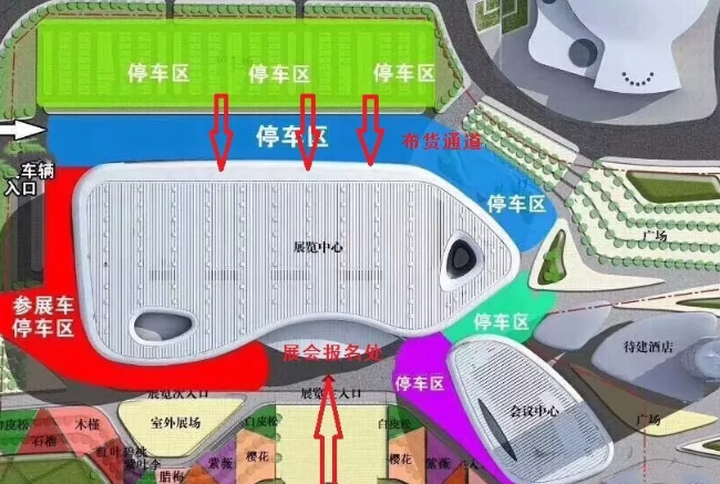 濰坊糖酒會(huì)布局圖